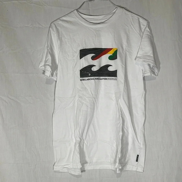 men’s white Billabong pipe masters 45th annual tshirt size small - Picture 1 of 4